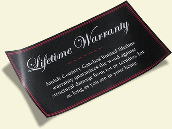 Lifetime Warranty