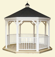 vinyl gazebo pricing