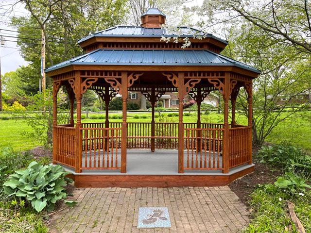 wood gazebo