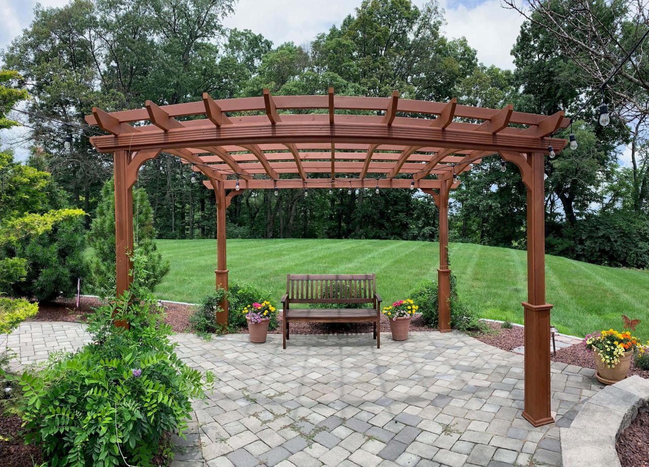 Wood Pergola-in-a-Box