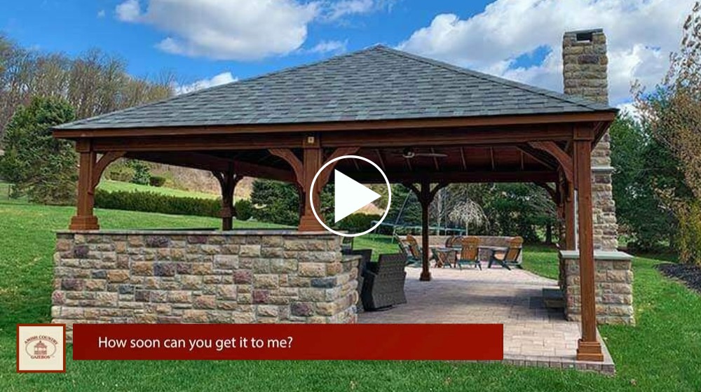 Wood Pavilions Amish Country Gazebos FAQ